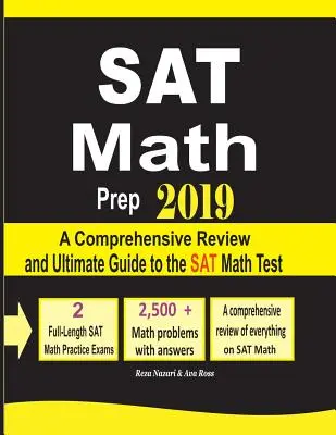 Príprava na maturitu z matematiky 2019: Komplexný prehľad a dokonalý sprievodca testom SAT z matematiky - SAT Math Prep 2019: A Comprehensive Review and Ultimate Guide to the SAT Math Test
