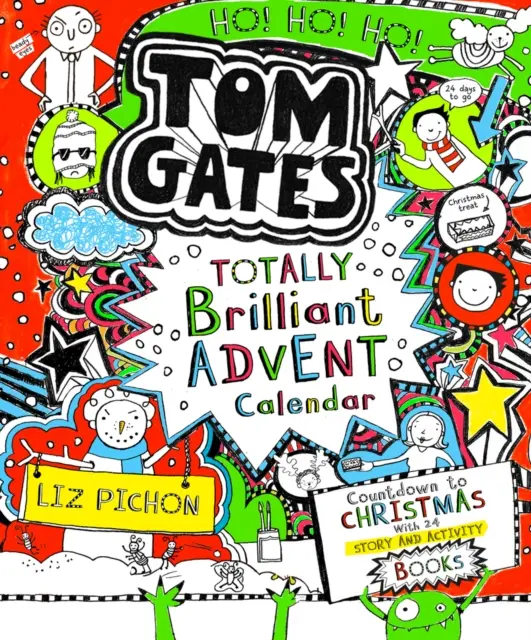 Kolekcia kníh adventného kalendára Toma Gatesa - Tom Gates Advent Calendar Book Collection