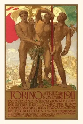 Vintage Journal 1911 Taliansky veľtrhový plagát - Vintage Journal 1911 Italian Fair Poster