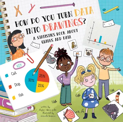 Ako premeniť údaje na kresby?: Kniha o štatistike: Grafy a údaje - How Do You Turn Data Into Drawings?: A Statistics Book about Graphs and Data