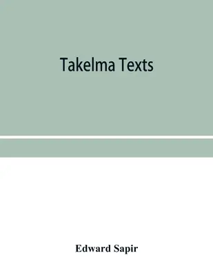 Texty jazyka takelma - Takelma texts