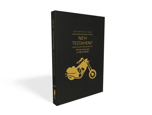 Niv, Nový zákon so žalmami a prísloviami, vrecková veľkosť, brožovaná väzba, čierna motorka, pohodlná tlač - Niv, New Testament with Psalms and Proverbs, Pocket-Sized, Paperback, Black Motorcycle, Comfort Print