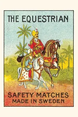 Vintage Journal Jazdecká škatuľka na zápalky - Vintage Journal Equestrian Match Box
