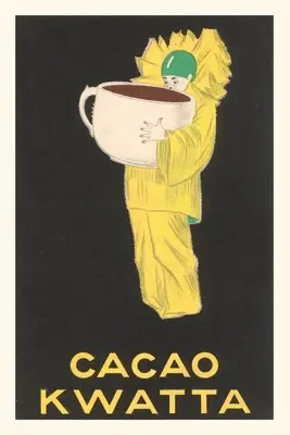 Vintage Journal Reklama na čokoládu Kwatta, Pierrot - Vintage Journal Kwatta Chocolate Ad, Pierrot