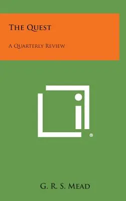 Hľadanie: Štvrťročná revue - The Quest: A Quarterly Review