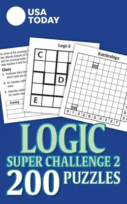 USA Today Logic Super Challenge 2: 200 hádaniek - USA Today Logic Super Challenge 2: 200 Puzzles