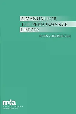 Príručka pre výkonnú knižnicu - A Manual for the Performance Library