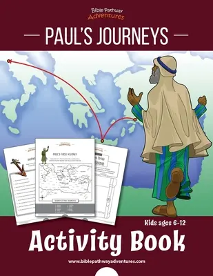 Pavlove cesty Kniha aktivít - Paul's Journeys Activity Book