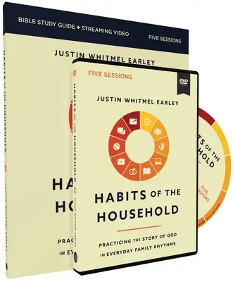 Zvyky domácnosti Študijná príručka s DVD: Jednoduché praktiky, ktoré vám a vašej rodine pomôžu priblížiť sa k Bohu - Habits of the Household Study Guide with DVD: Simple Practices to Help You and Your Family Draw Closer to God