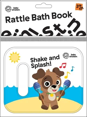 Baby Einstein: Hračka Einstein: Tresni a špliechaj! Hrkálka do kúpeľa - Baby Einstein: Shake and Splash! Rattle Bath Book