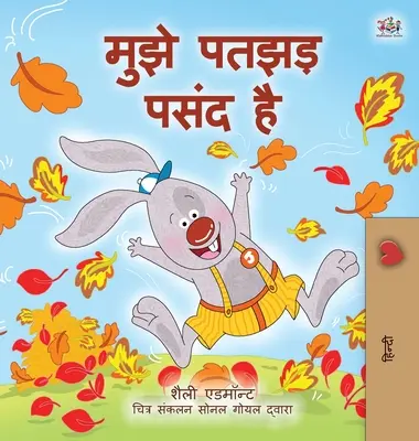 Milujem jeseň (hindská kniha pre deti) - I Love Autumn (Hindi Book for Kids)