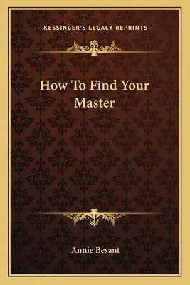 Ako nájsť svojho majstra - How To Find Your Master