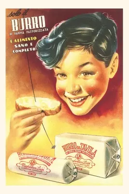 Vintage Journal Reklama na talianske maslo - Vintage Journal Italian Butter Ad