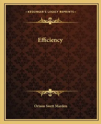 Efektívnosť - Efficiency