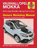 Vauxhall/Opel Mokka benzín a diesel ('12 - september '16) 62 až 66 - Vauxhall/Opel Mokka petrol & diesel ('12-Sept '16) 62 to 66