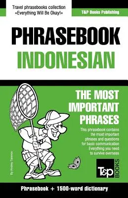 Anglicko-indonézsky slovník a slovník na 1500 slov - English-Indonesian phrasebook and 1500-word dictionary