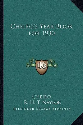 Cheirova ročenka na rok 1930 - Cheiro's Year Book for 1930