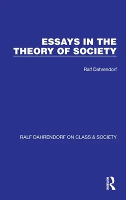 Eseje z teórie spoločnosti - Essays in the Theory of Society