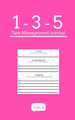 135 Task Management Journal - Ružový obal: Minimalistická produktivita pre kreatívcov - 135 Task Management Journal - Pink Cover: Minimalist Productivity For Creatives