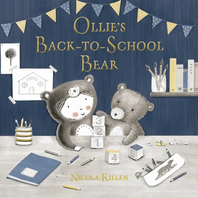 Ollieho medvedík Back-to-School - Ideálny pre malých škôlkarov, ktorí začínajú chodiť do škôlky! - Ollie's Back-to-School Bear - Perfect for little ones starting preschool!
