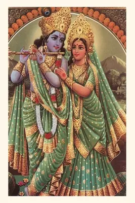 Vintage Journal Krišna a Radha - Vintage Journal Krishna and Radha