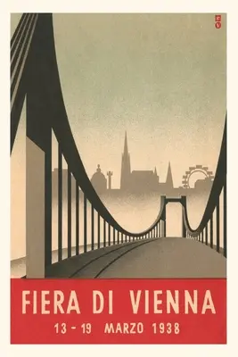 Vintage Journal Plagát na viedenský veľtrh, Rakúsko - Vintage Journal Poster for Vienna Fair, Austria