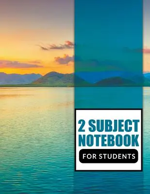 Zošit na 2 predmety pre študentov - 2 Subject Notebook For Students