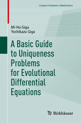 Základná príručka k problémom jednoznačnosti pre evolučné diferenciálne rovnice - A Basic Guide to Uniqueness Problems for Evolutionary Differential Equations