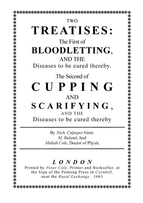 Prelievanie krvi a baňkovanie - Bloodletting and Cupping