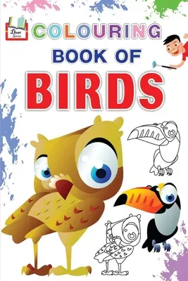 Omaľovánka vtákov - Colouring Book of BIRDS