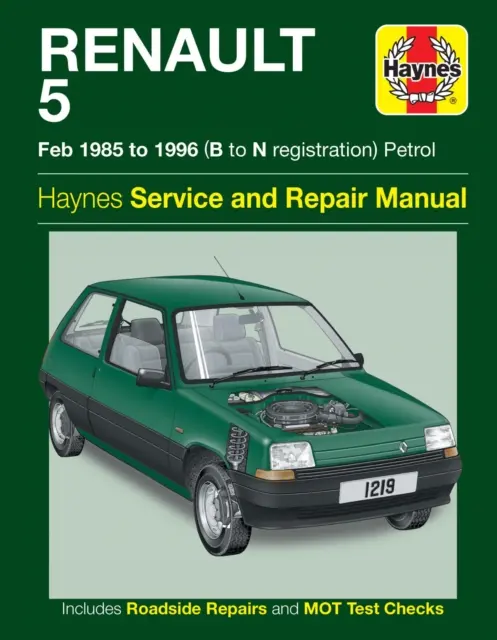 Renault 5 Benzín Servis A Opravy Príručka - Renault 5 Petrol Service And Repair Manual
