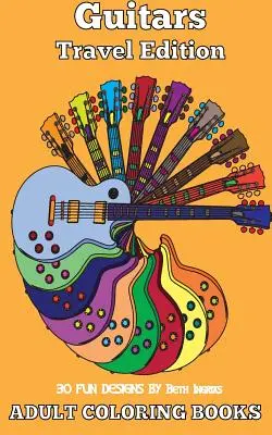 Omaľovánky pre dospelých: Gitary - Adult Coloring Books: Guitars