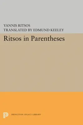 Ritsos v zátvorkách - Ritsos in Parentheses