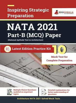 Nata 2023: Arch) - 10 plnohodnotných skúšobných testov (riešené objektívne otázky časti B) wi - Nata 2023: National Aptitude Test in Architecture (B. Arch) - 10 Full Length Mock Tests (Solved Objective Questions of Part B) wi