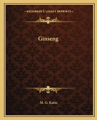 Ženšen - Ginseng
