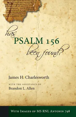 Našiel sa Žalm 156? - Has Psalm 156 Been Found?