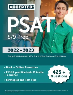 PSAT 8/9 Prep 2022-2023: [2. vydanie] - PSAT 8/9 Prep 2022-2023: Study Guide Book with 425+ Practice Test Questions [2nd Edition]