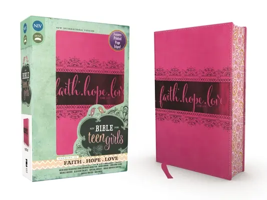 Biblia pre dospievajúce dievčatá-NIV: Rastieme vo viere, nádeji a láske - Bible for Teen Girls-NIV: Growing in Faith, Hope, and Love