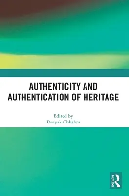 Autenticita a overovanie pravosti kultúrneho dedičstva - Authenticity and Authentication of Heritage