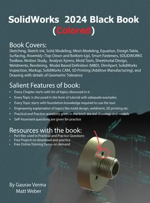 SolidWorks 2024 Black Book: (farebná) - SolidWorks 2024 Black Book: (Colored)