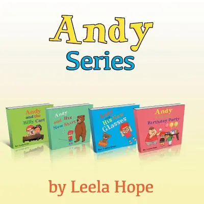Andyho séria červených vlasov - kolekcia štyroch kníh - Andy's Red Hair Series Four-Book Collection