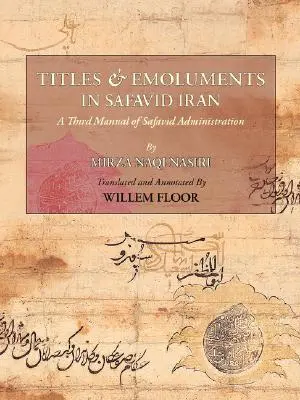 Tituly a odmeny v safavidskom Iráne - Titles and Emoluments in Safavid Iran