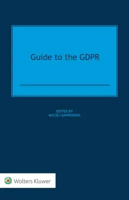 Sprievodca GDPR - Guide to the GDPR