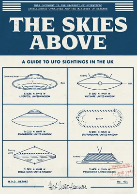 Nebo nad hlavou: Sprievodca pozorovaním UFO v Spojenom kráľovstve - The Skies Above: A Guide to UFO Sightings in the UK