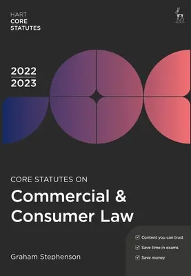 Základné zákony o obchodnom a spotrebiteľskom práve 2022-23 - Core Statutes on Commercial & Consumer Law 2022-23