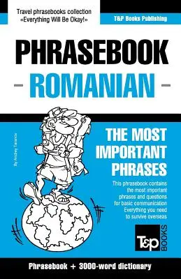 Anglicko-rumunský slovník fráz a tematický slovník s 3000 slovami - English-Romanian phrasebook and 3000-word topical vocabulary