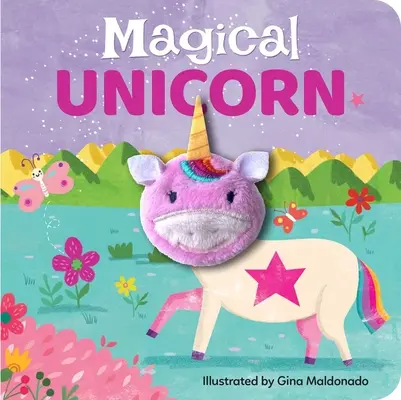 Magický jednorožec: Knižka pre prstové maňušky - Magical Unicorn: Finger Puppet Book