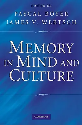 Pamäť v mysli a kultúre - Memory in Mind and Culture