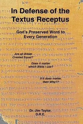 Na obranu Textus Receptus - In Defense of the Textus Receptus