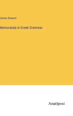 Memoranda z gréckej gramatiky - Memoranda in Greek Grammar